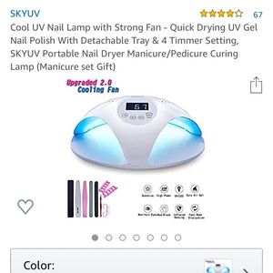 SUN 669 UV LED Nail Lamp Gel Nail Dryer NEW